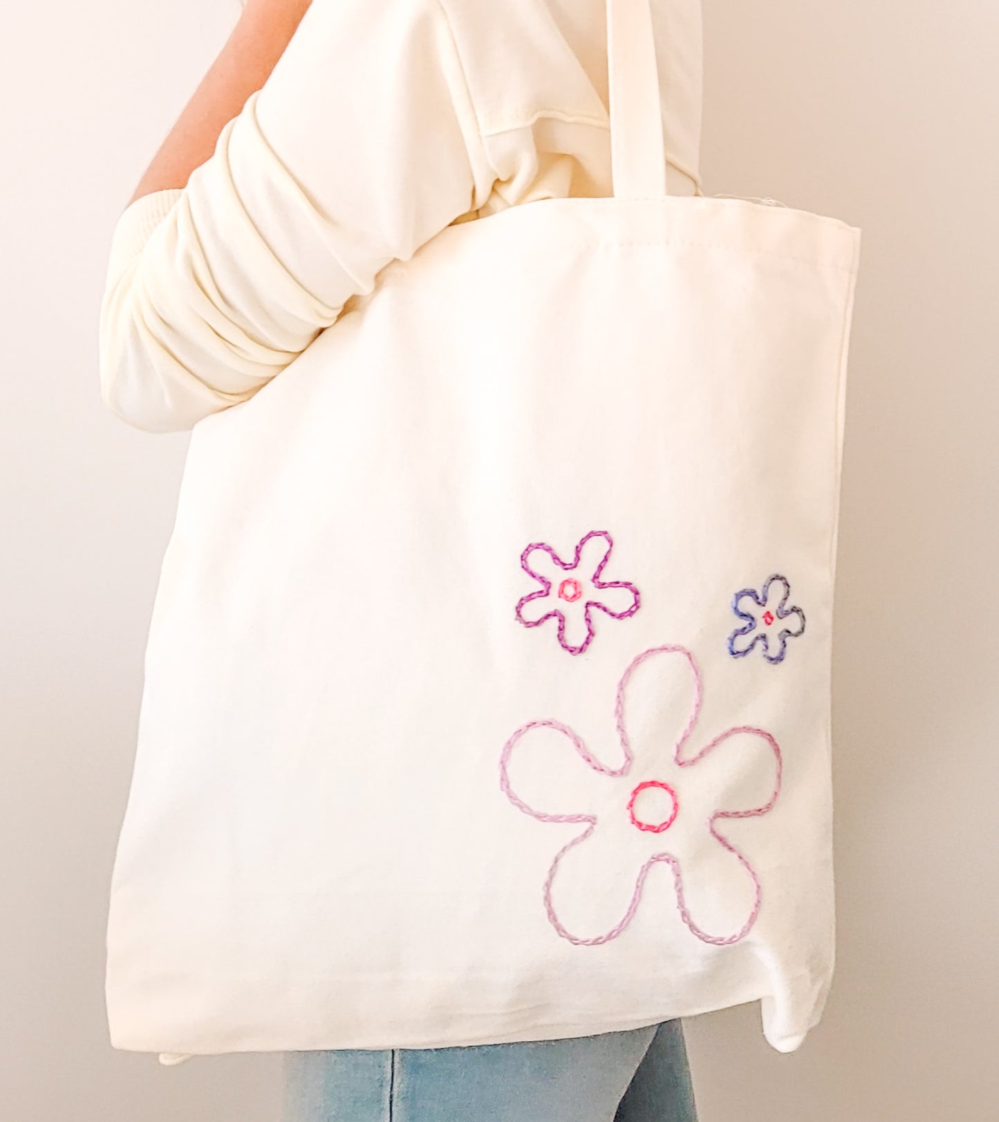 Canvas Tote in Dizzy Floral